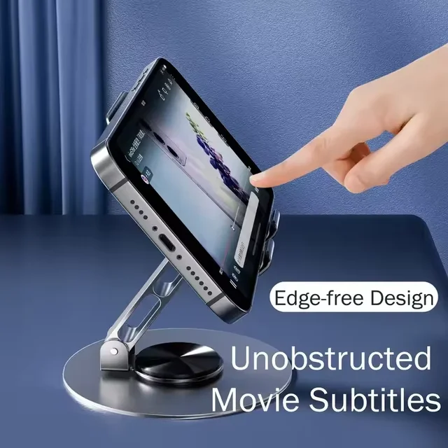 Support rotatif en métal pour smartphone 