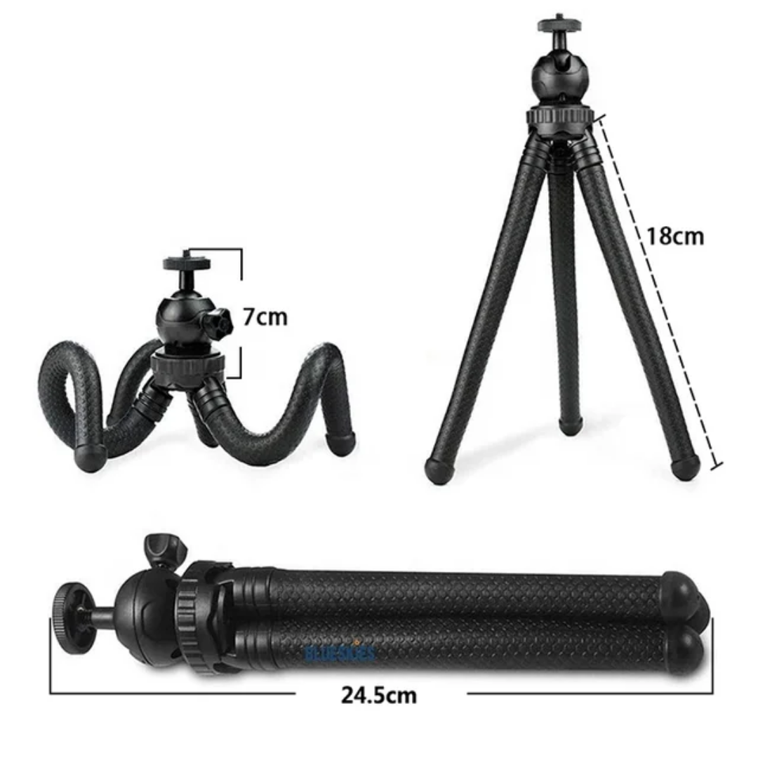 Trépied flexible MT-25 – La stabilité et la flexib