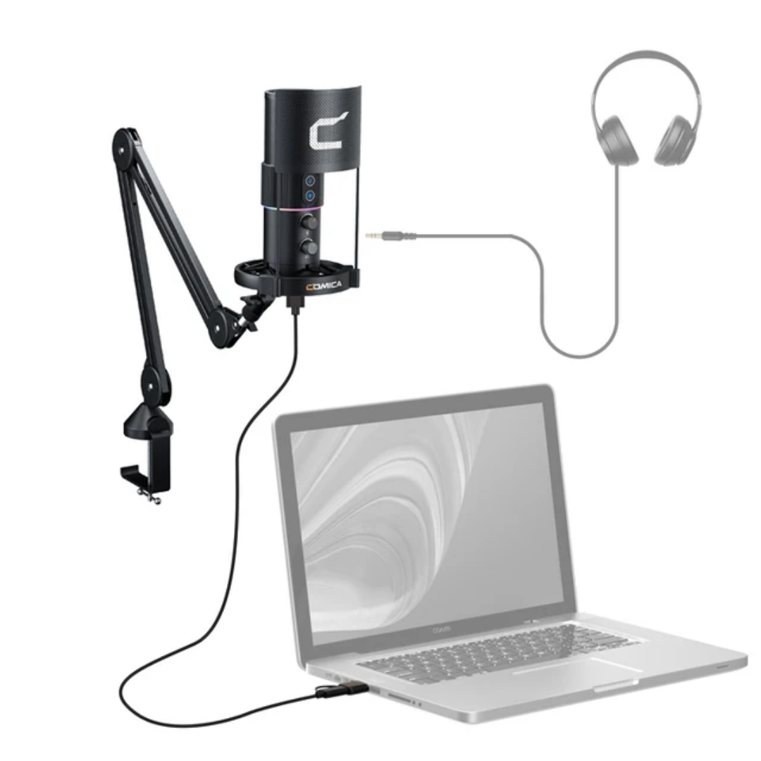 Le micro Adcaster C1-K1 de Comica