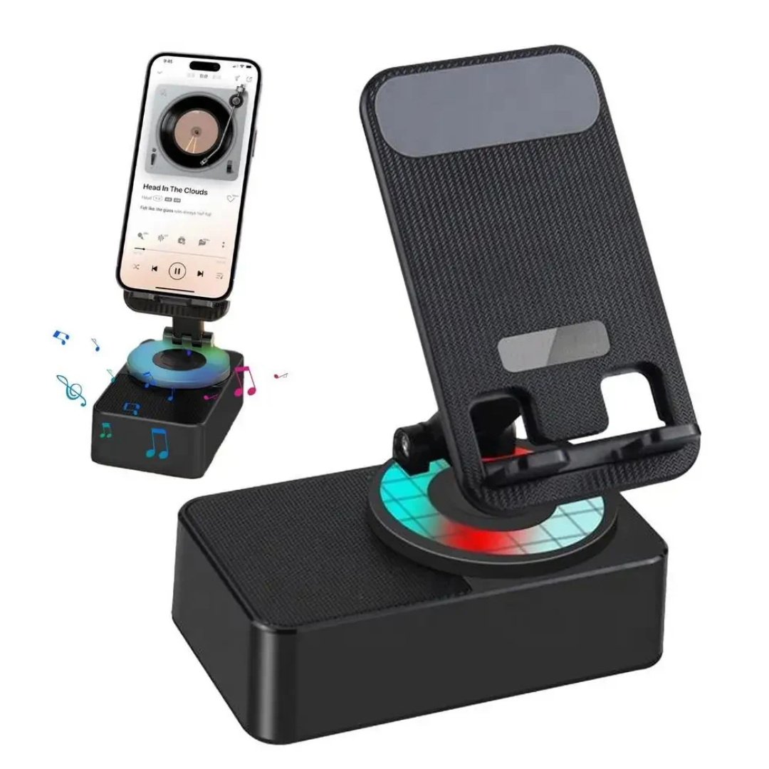 Support Téléphone Multifonction avec Haut-Parleur 