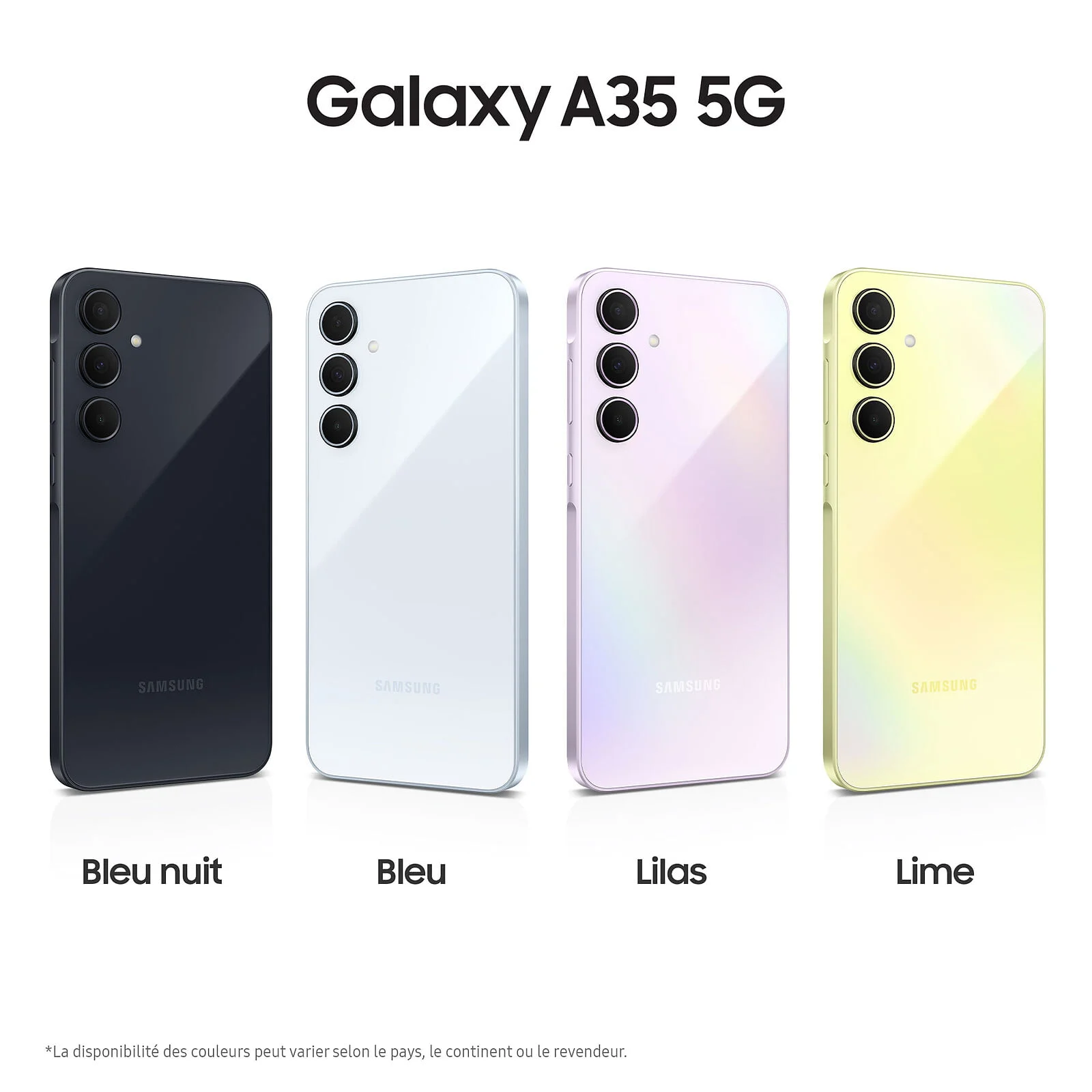 Samsung Galaxy A35 – 256 Go / 8 Go de RAM