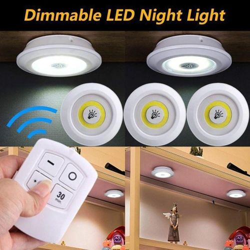 Spot LED sans fil à 3 lampes
