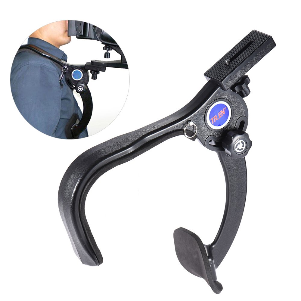 HANDS FREE SHOULDER PAD PHOTO AND VIDEO 