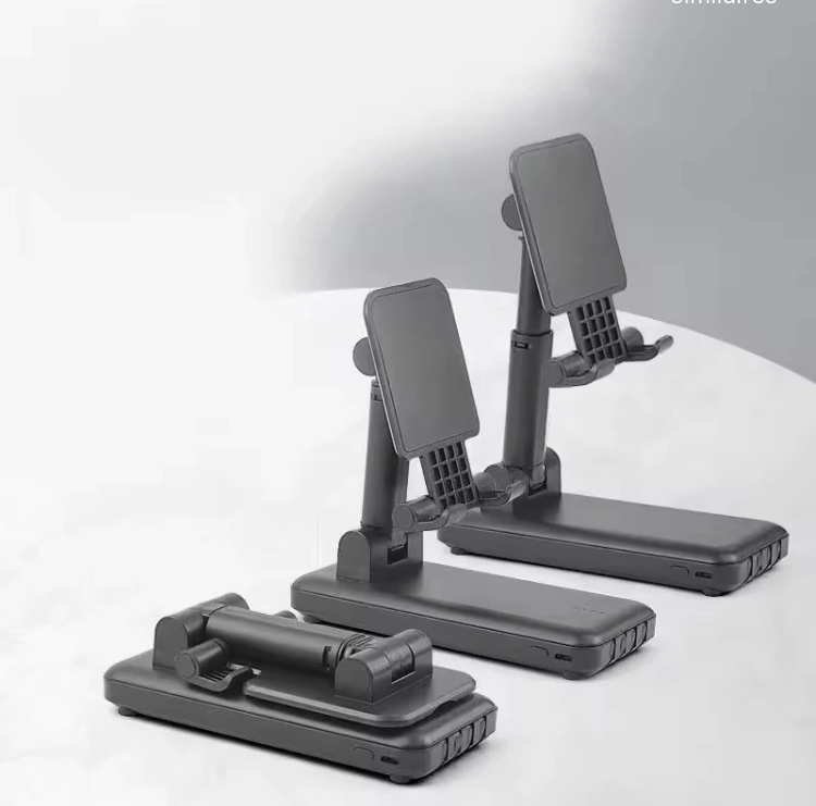 Power bank avec support pliable 