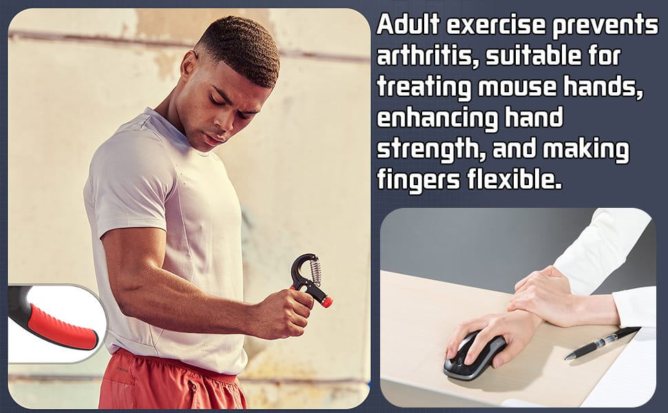 GRIP À MAIN AVEC RESSORT RÉGLABLE 10-40 KG – LIVEP