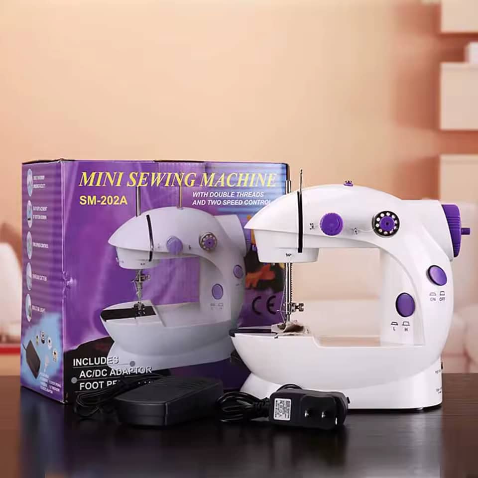 Mini machine à coudre domestique 