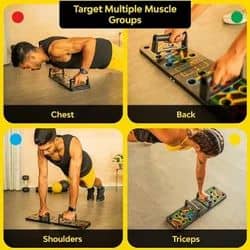 Planche de Pompes Multifonction Pliable 14-en-1 