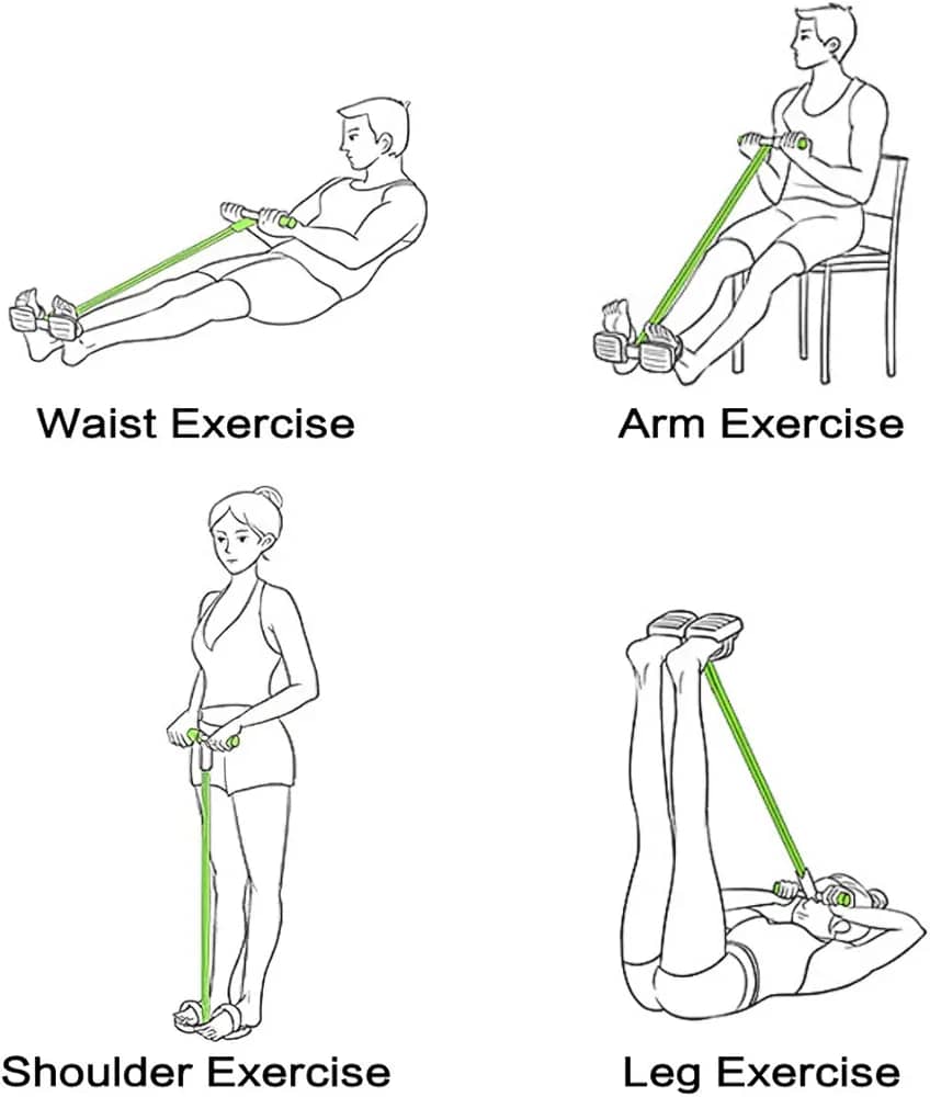 Élastique Abdominal avec Pédale 