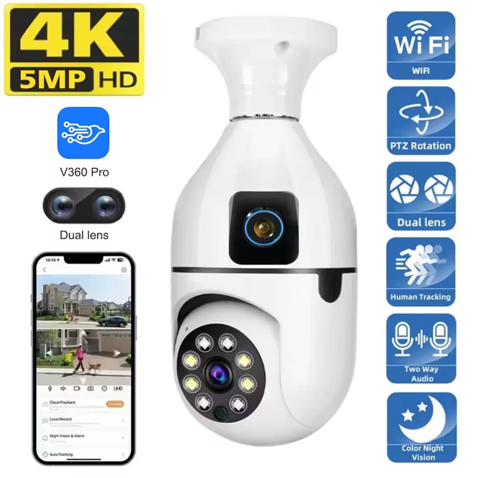 Caméra de surveillance connectée V380