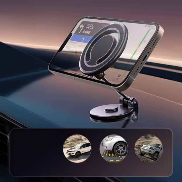 Support Téléphone pour Voiture en Métal 